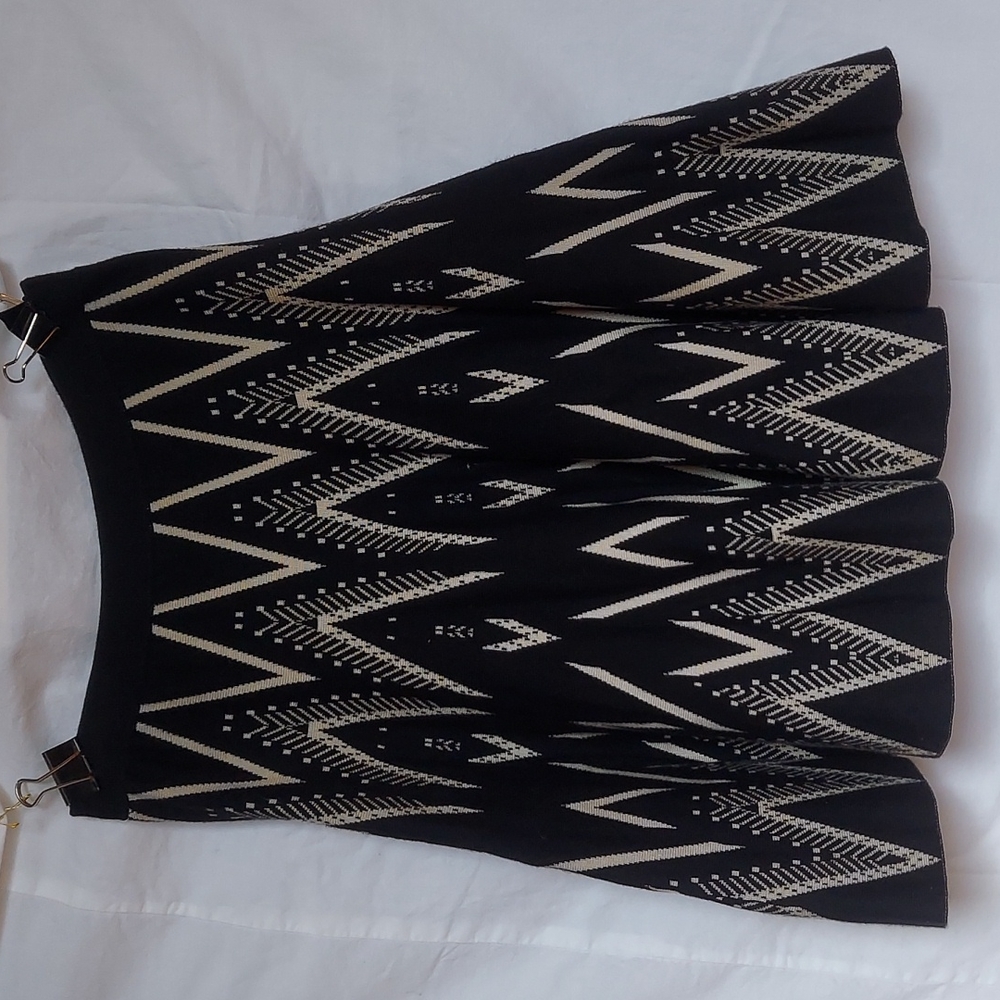 YA LOS ANGELES Mini Skirt Tribal Pattern